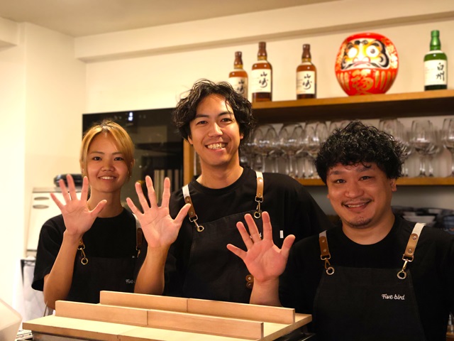 武蔵小杉に「Five bird(ファイブバード)」がオープン!新卒から14年間エー・ピーカンパニーで修業したオーナーが独立、王道を守りつつこだわりを表現した「五感で楽しむ新焼鳥」